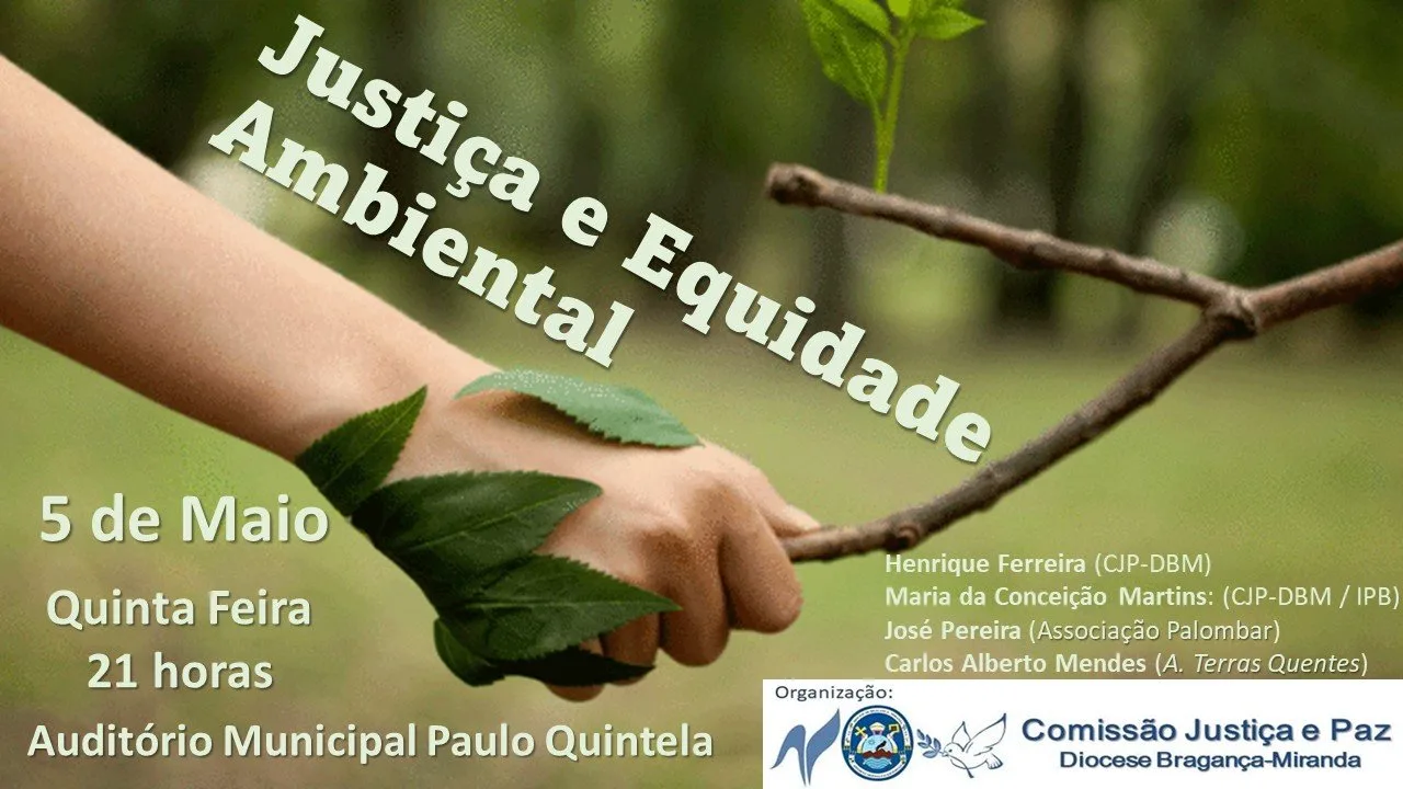 Cartaz Justica e Equidade Ambiental