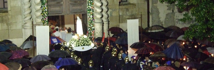 Programa da visita da imagem de Nossa Senhora de Fátima aos arciprestados