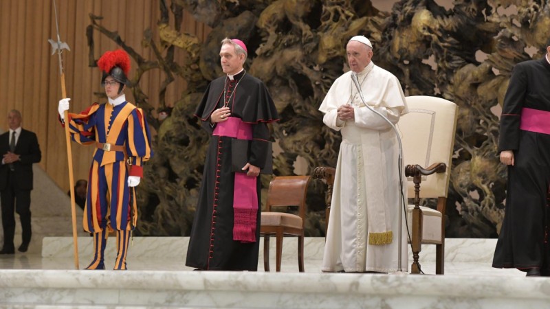«O futuro será de esperança se permanecermos juntos», Papa Francisco