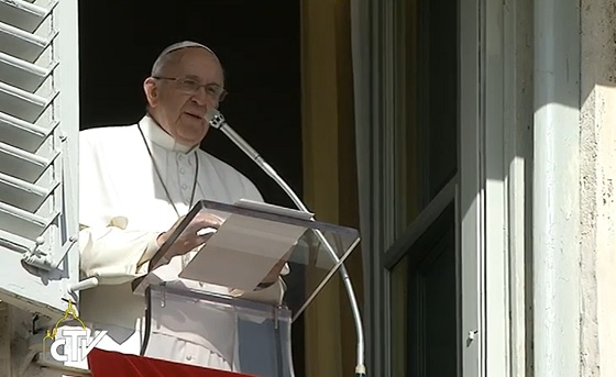 Ângelus: «Queres ser o primeiro? Serve», Papa Francisco