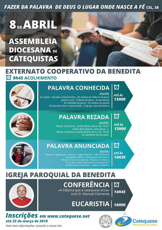 Lisboa: Assembleia diocesana de catequistas reflete sobre a “Palavra”