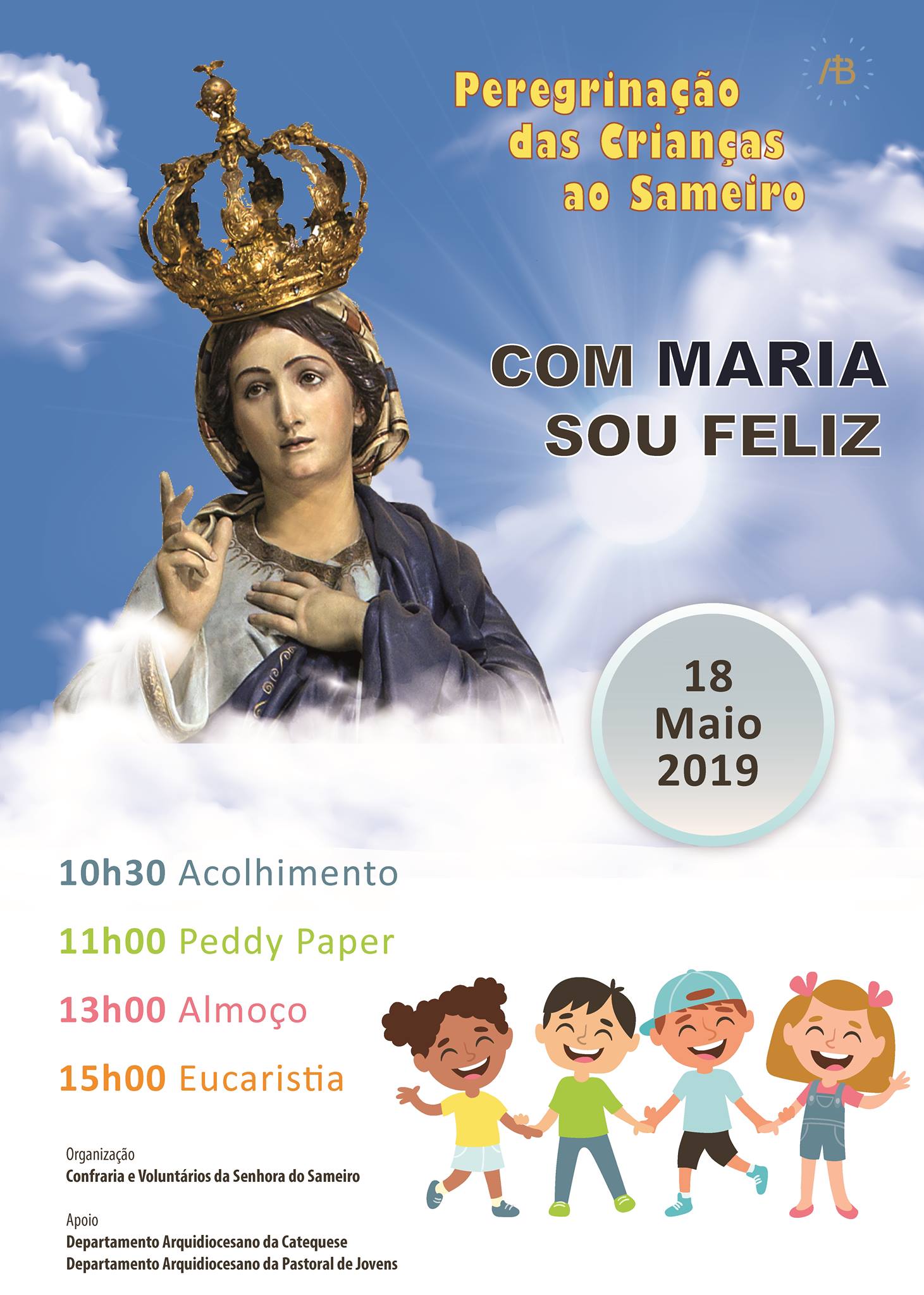 Braga: Peregrinação das crianças ao Sameiro