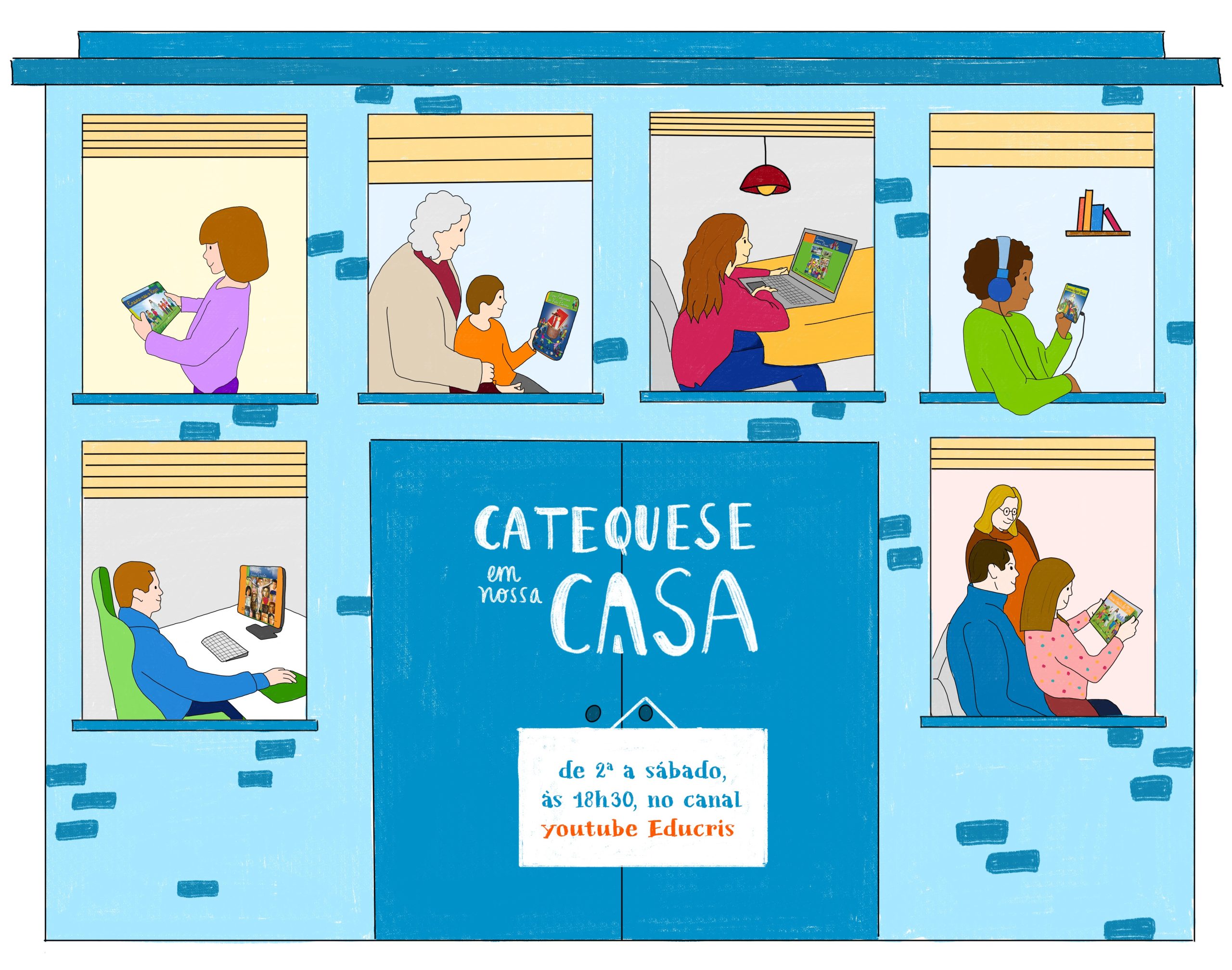 Covid-19: Sessões online de Catequese a partir de dia 20 de abril
