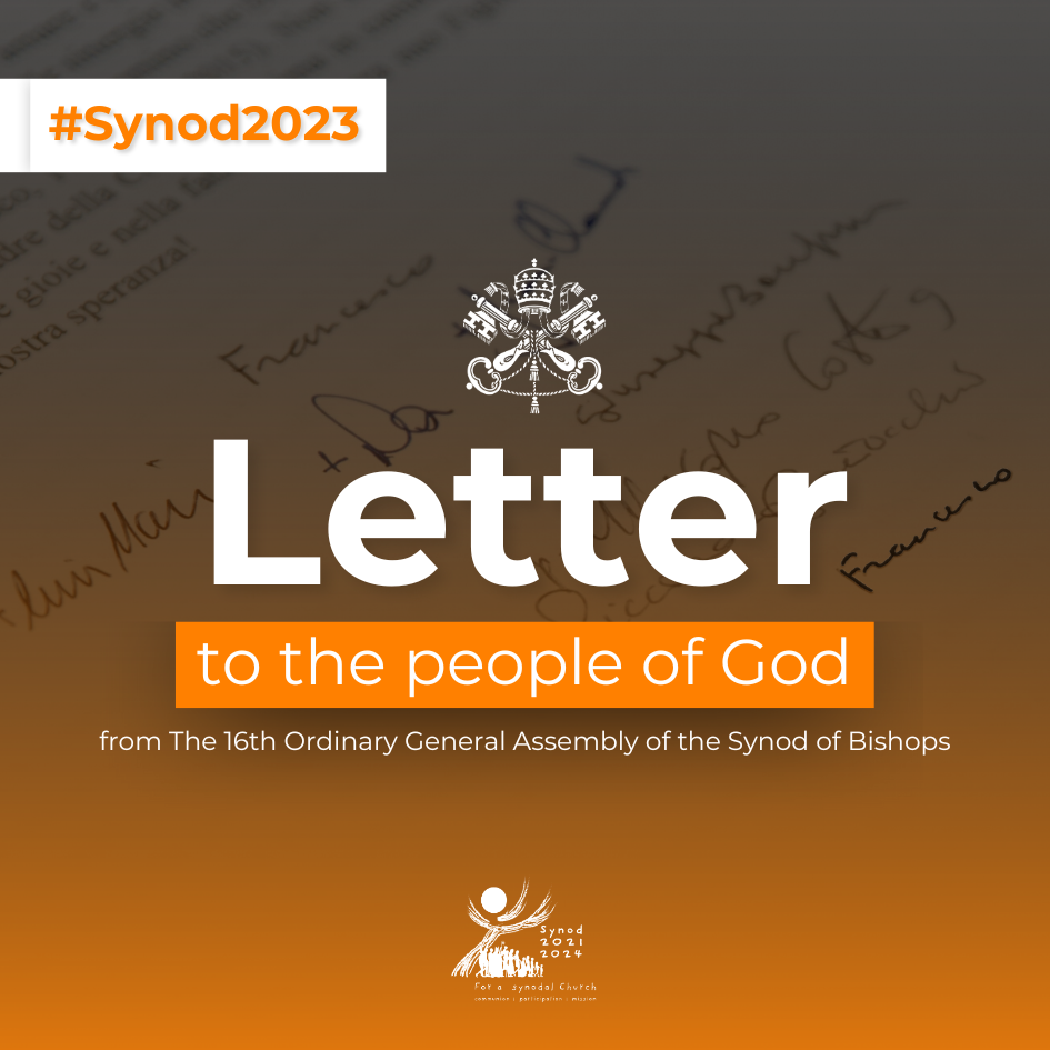Carta da XVI Assembleia Geral Ordinária do Sínodo dos Bispos ao Povo de Deus