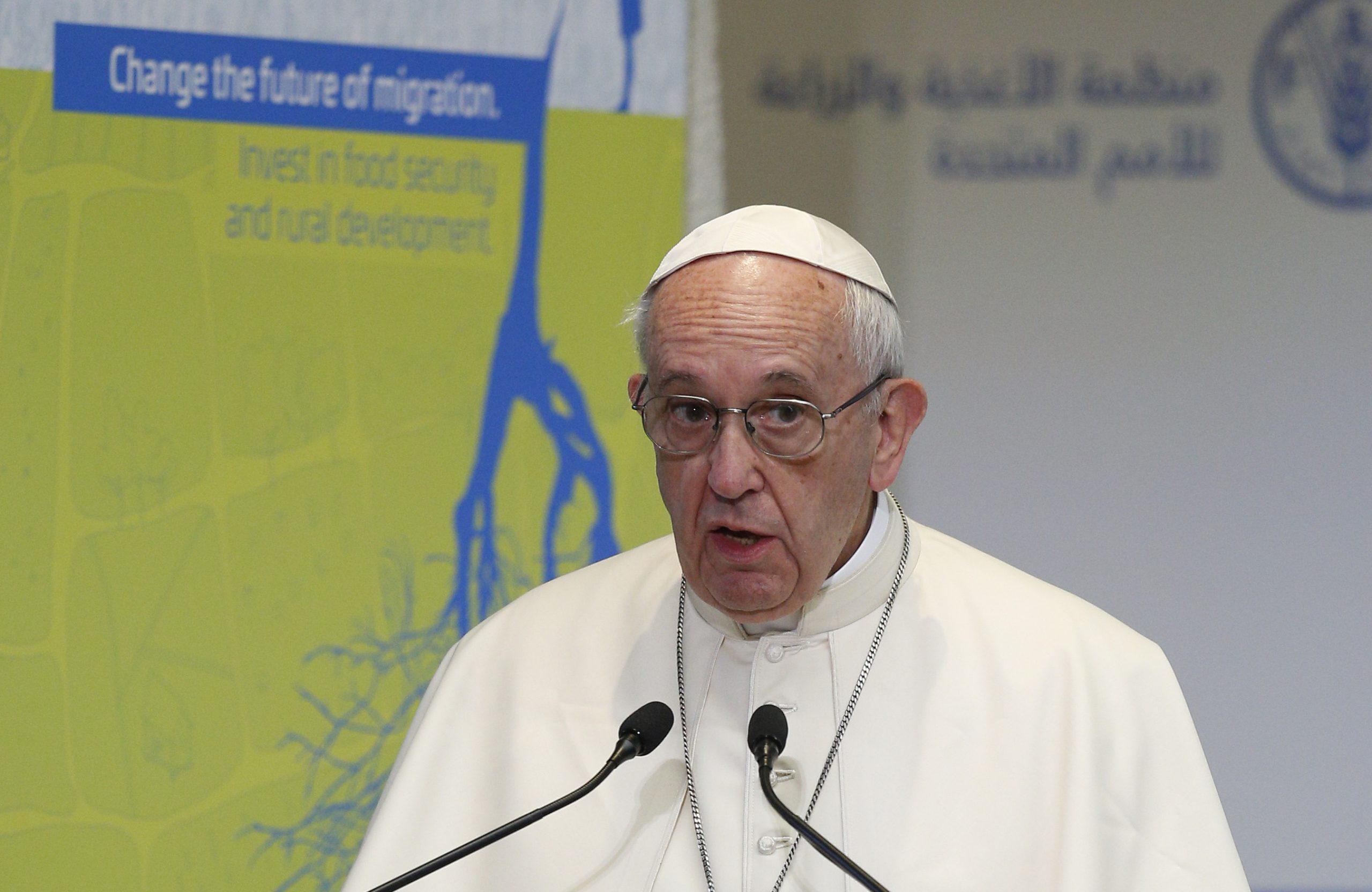 Dia Mundial da Alimentação: Discurso do Papa na FAO