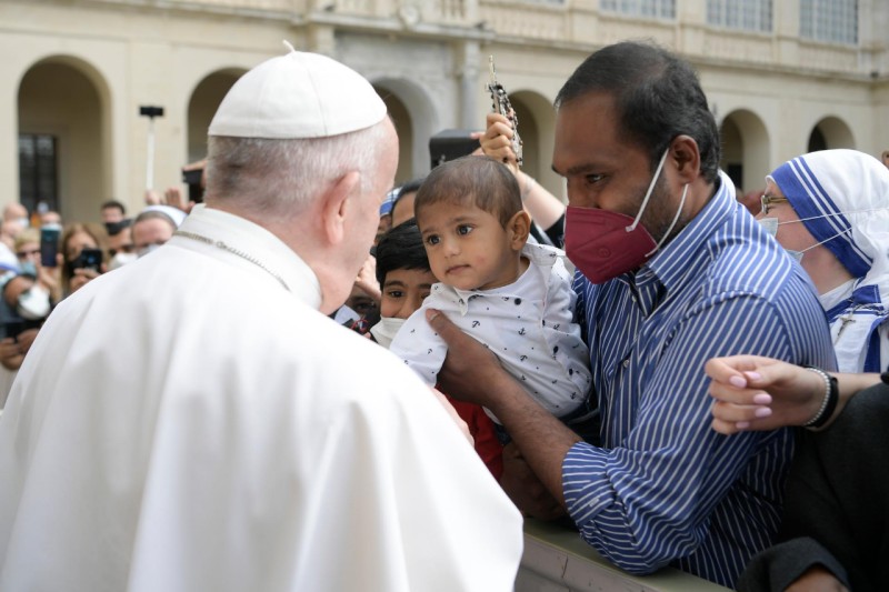 «Sustentadas pela oração de Jesus as nossas preces elevam-se ao Céu», Papa Francisco