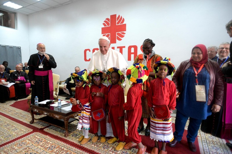 Marrocos: Papa encontra-se com os migrantes