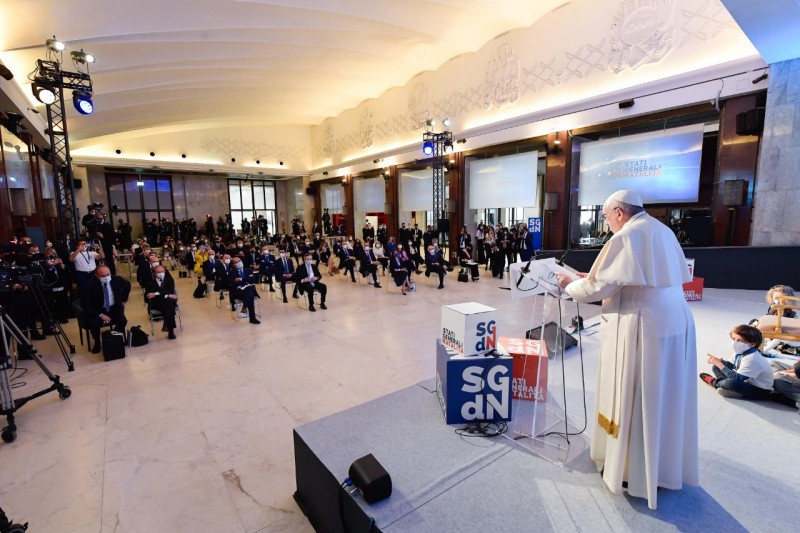 Igreja/Europa: «Sem nascimentos não há futuro», afirma o Papa