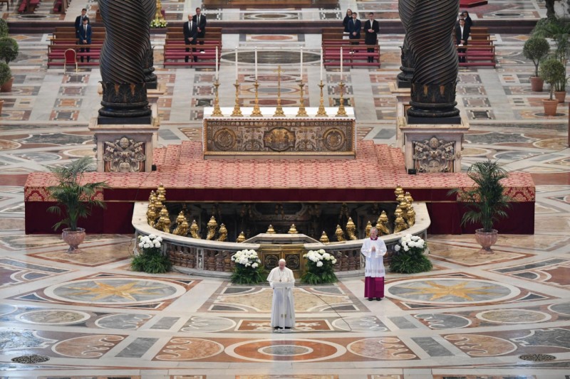 Benção «Urbi et Orbi», Papa Francisco