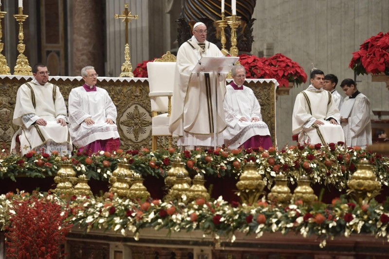 Homilia do Papa Francisco na Missa da Noite de Natal