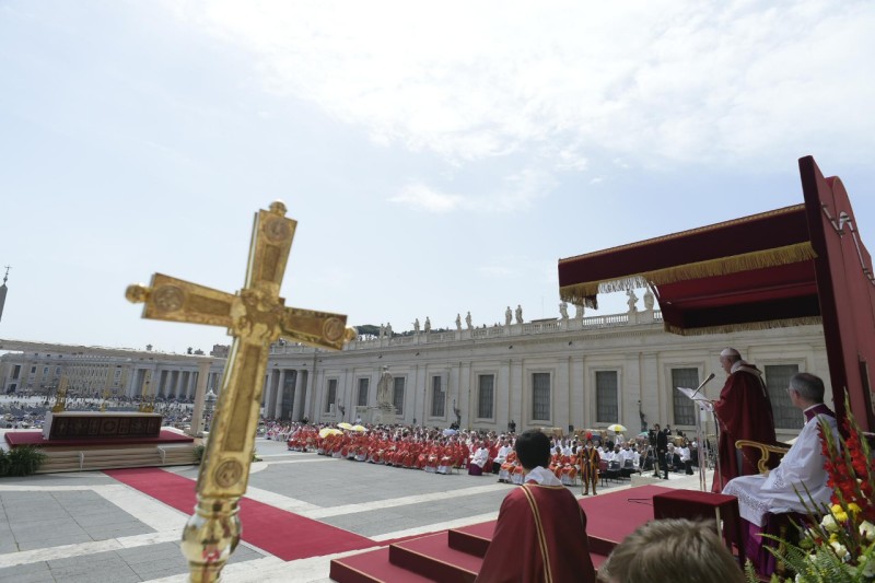 Homilia do Papa na solenidade de Pentecostes