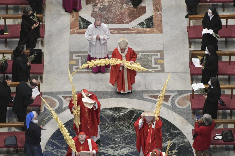 Homilia do Papa Francisco na Eucaristia de Domingo de Ramos