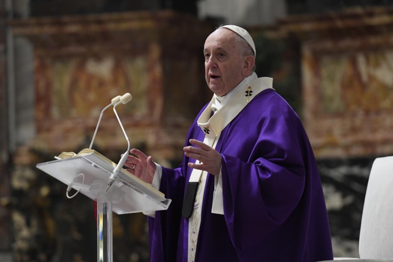 «A Oração desperta-nos do sono da indiferença», Papa Francisco