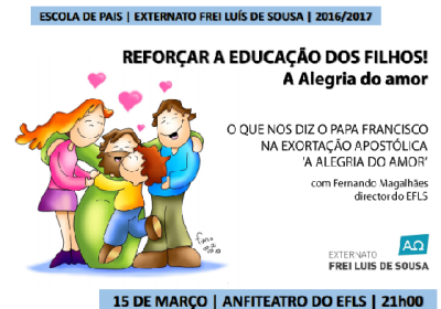 Setúbal: «reforçar a educação dos filhos»