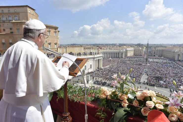 Mensagem Urbi et Orbi do Papa Francisco