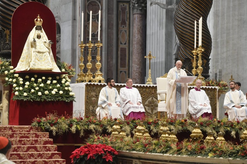 Homilia do Papa Francisco na Solenidade de Maria Santíssima