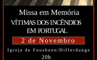 Missa Memória Vítimas do Incêndio – Luxemburgo